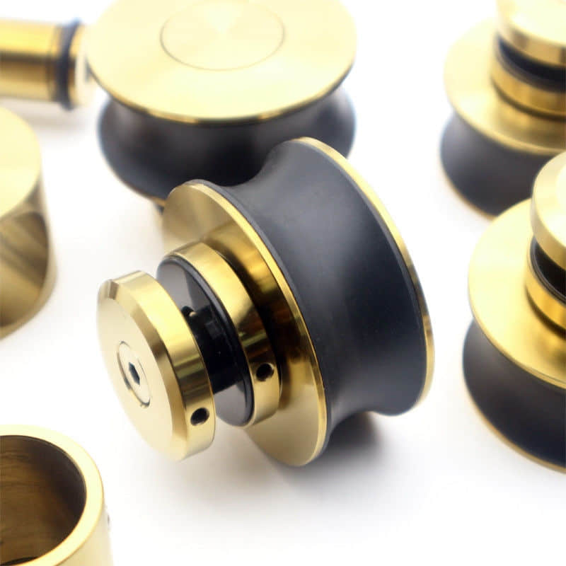Sliding shower door hardware roller for 8–12 mm glass Sliding shower door hardware roller for 8–12 mm glass