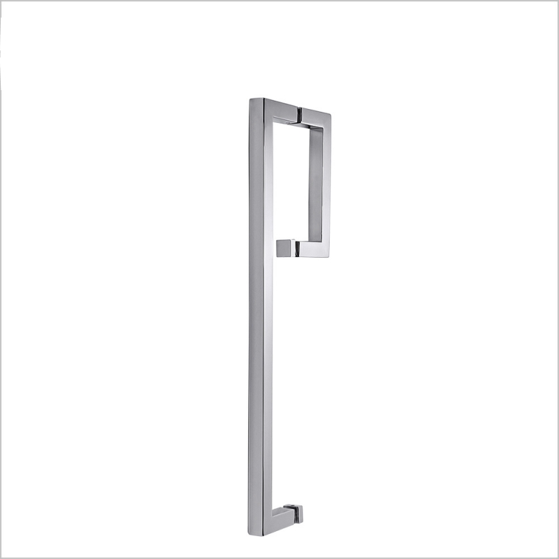 304 Stainless Steel L-Shaped Glass Shower Door Handle – B04