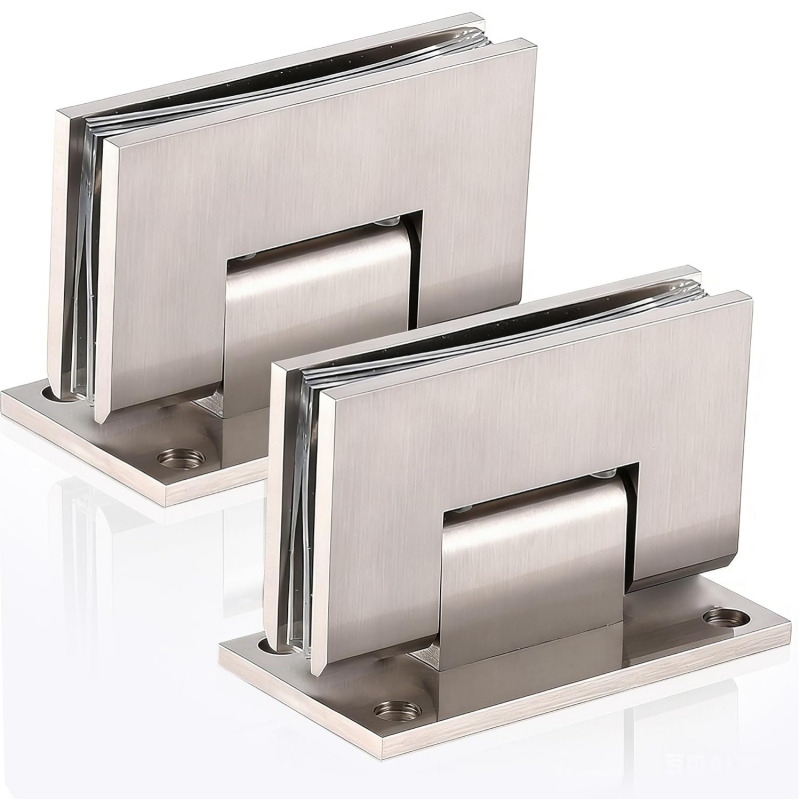90° Glass-to-Wall Shower Door Hinge 90° Glass-to-Wall Shower Door Hinge